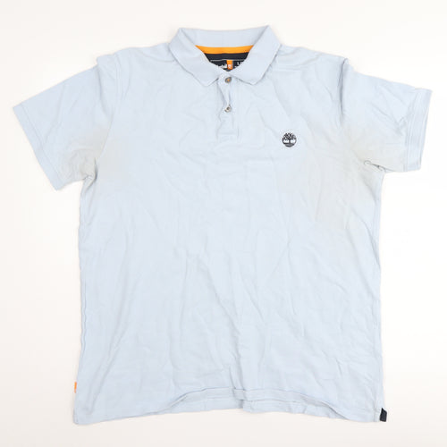 Timberland Men's Blue L Regular Fit Polo Shirt