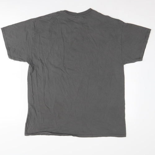 Star Wars Men's Grey L Graphic T-Shirt Gothic Style