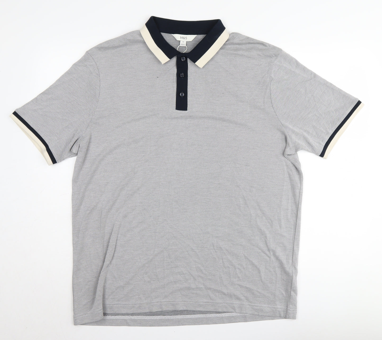 Marks and Spencer Men’s Grey XL Polo Shirt