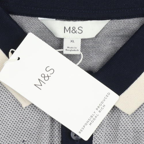 Marks and Spencer Men’s Grey XL Polo Shirt