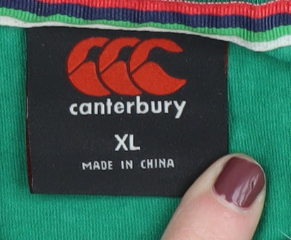 Canterbury Men's XL Green Crew T-Shirt
