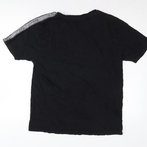 Police Men's Black XL Crew Neck T-Shirt