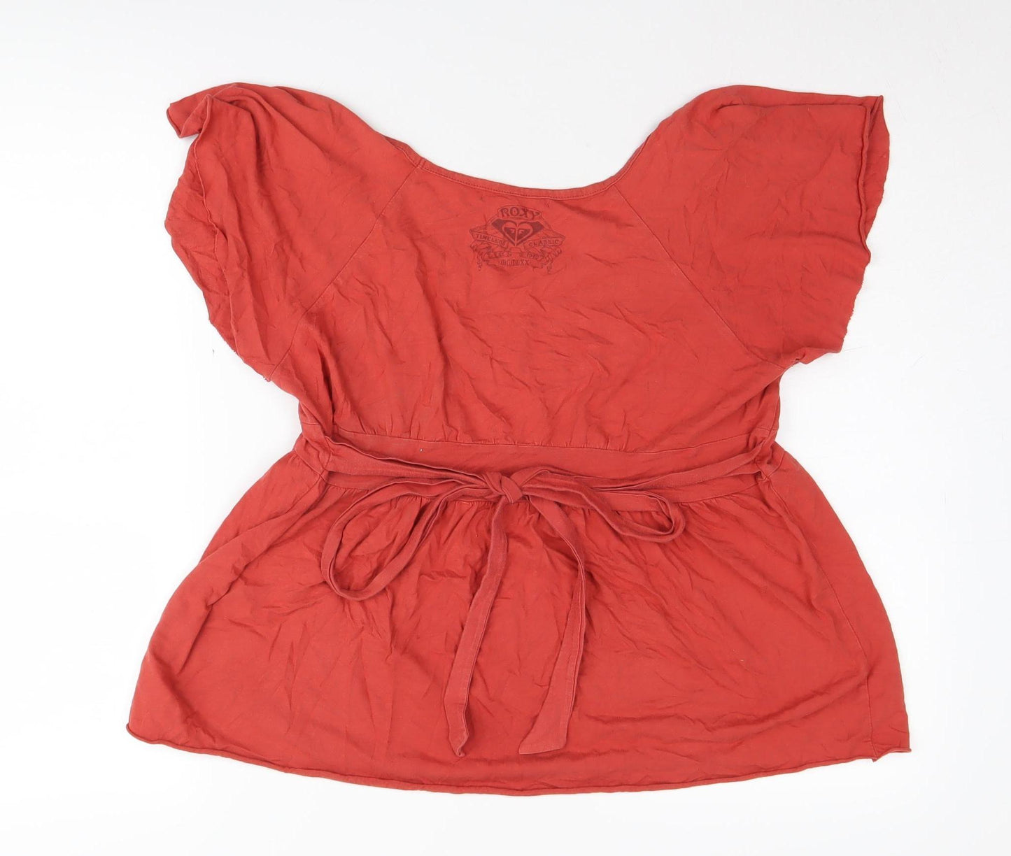 Roxy Women's Red Tunic Blouse M - Summer Casual Wear