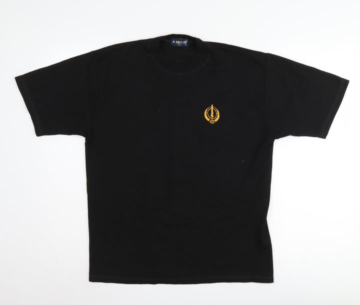 A Golf Club Men's Black XL Graphic T-Shirt