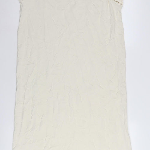 Marks and Spencer Women's Ivory Shift Dress M