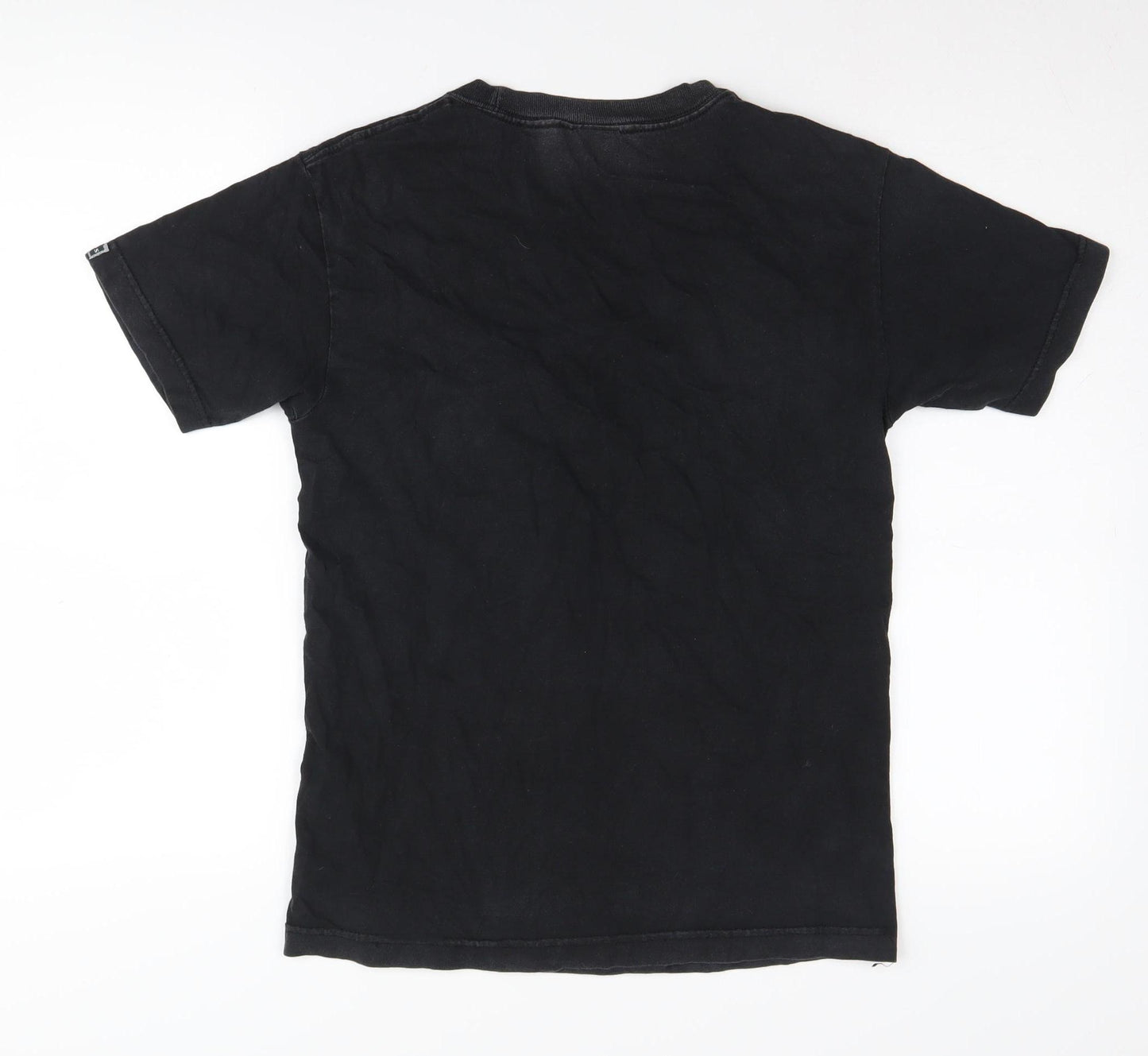 Famous Stars and Straps Men's Black Skull T-Shirt S
