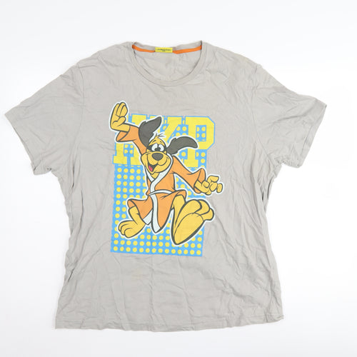 Hanna-Barbera Women's Grey Anime T-Shirt XL Comfortable