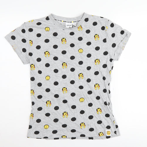 Disney Women's XS Grey Winnie the Pooh T-Shirt