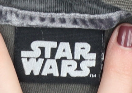 Next Men's Black Star Wars T-Shirt S