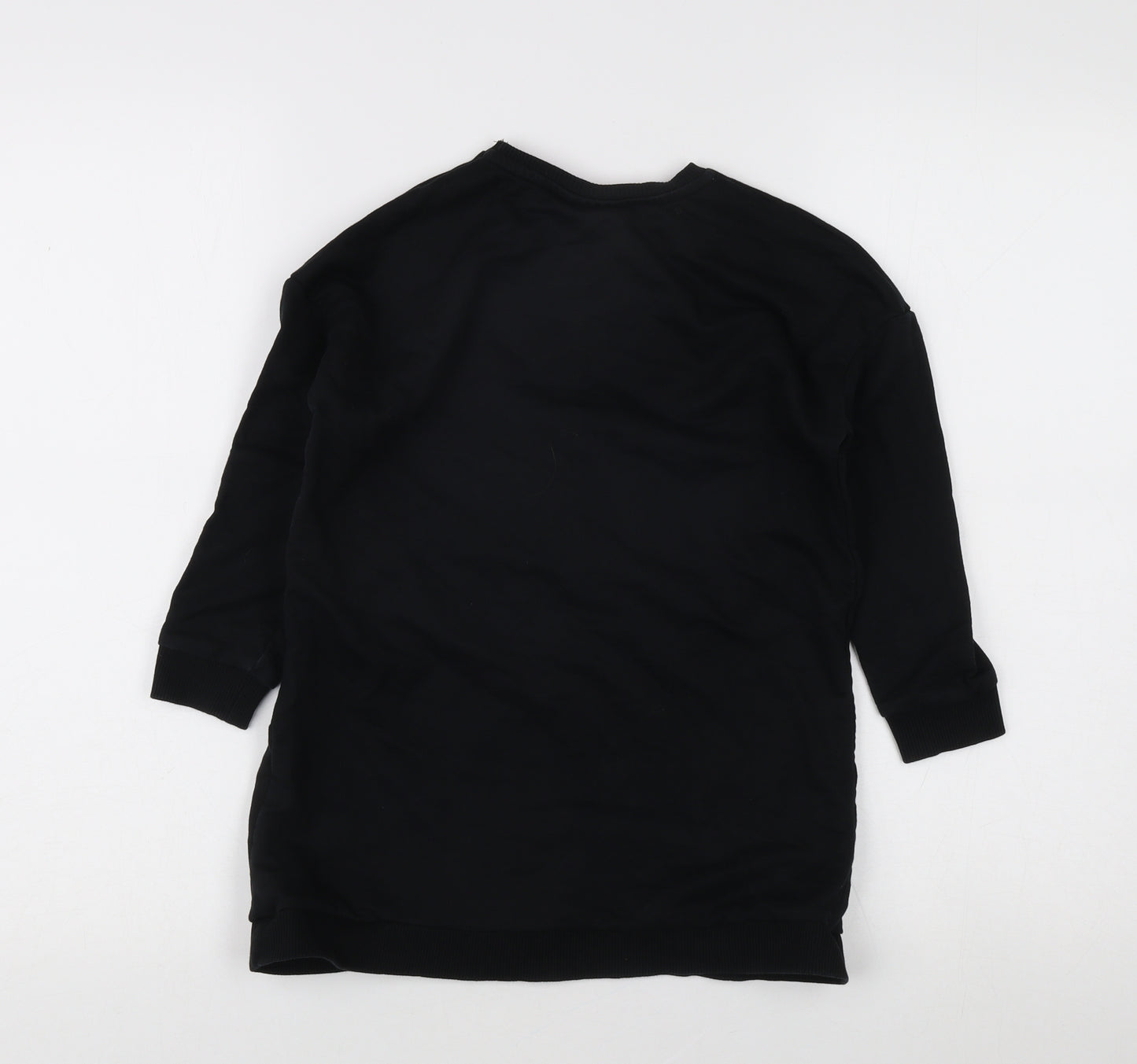 George Girls Black 'Friends' Tunic Sweatshirt 5-6 Years