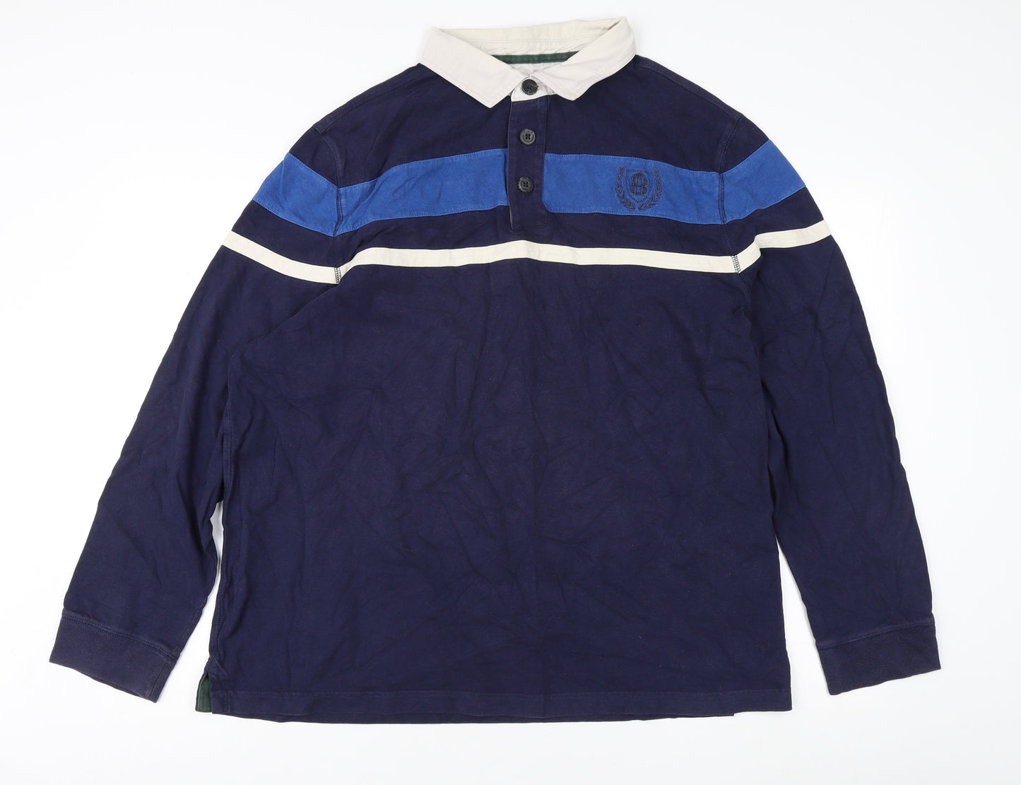 Marks and Spencer Blue 2XL Polo Shirt for Men