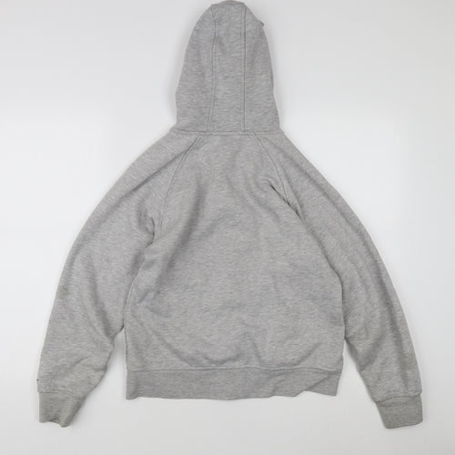 LA Gear Women's Grey Full Zip Hoodie Size 10