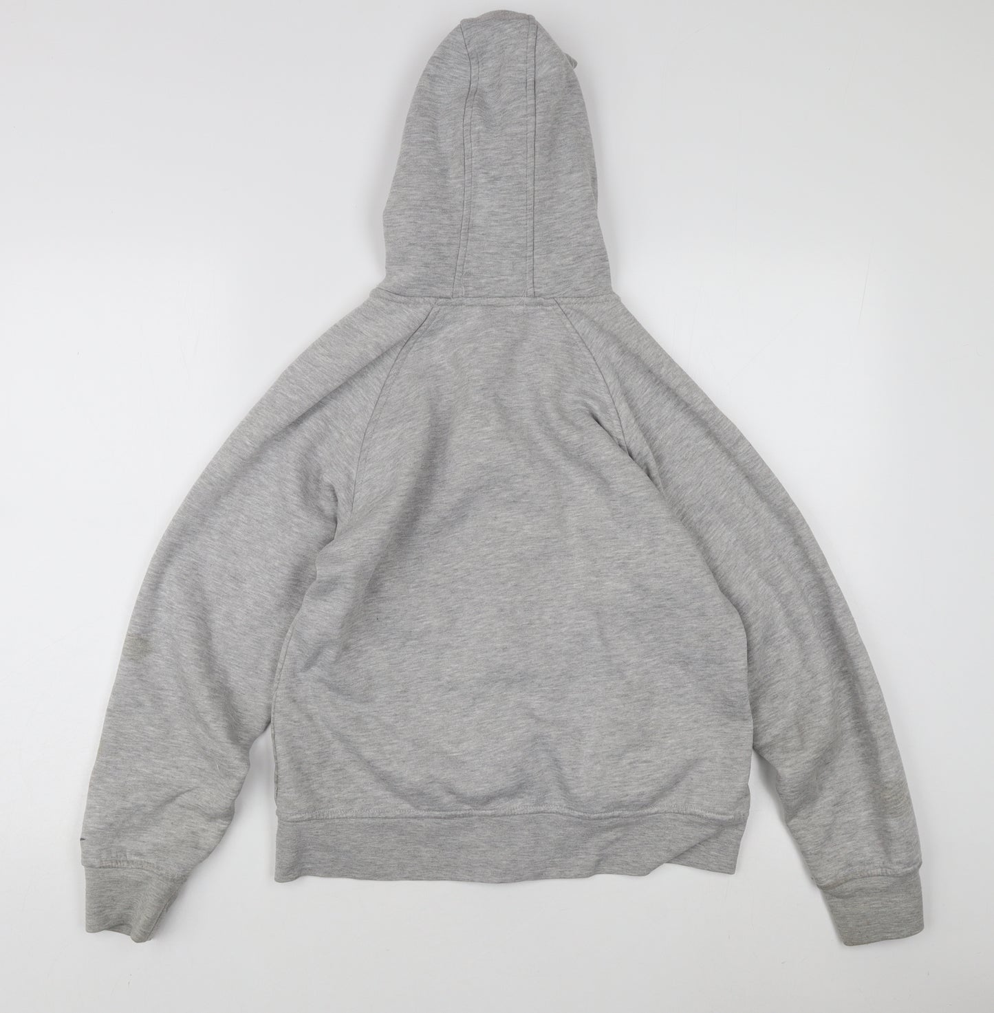 LA Gear Women's Grey Full Zip Hoodie Size 10