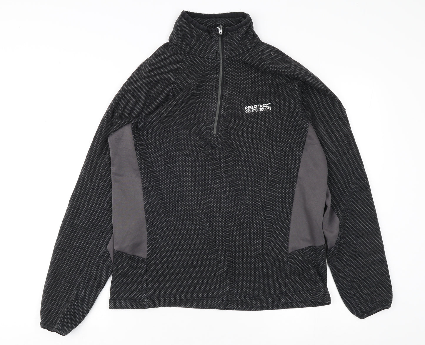 Regatta Men's Black 1/2 Zip Sweatshirt M