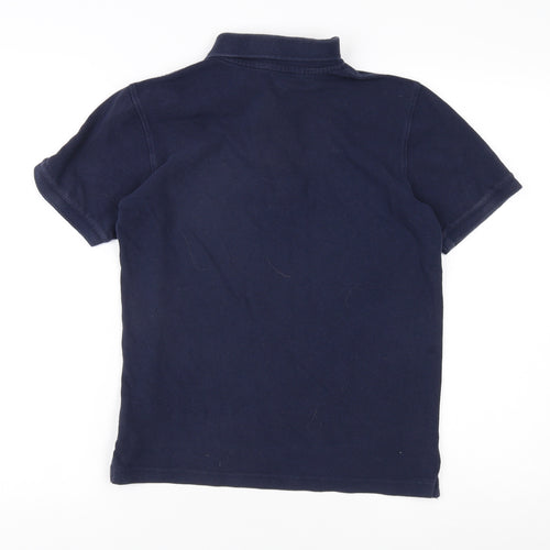 GAP Kids Boys Blue Polo Shirt 14 Years Medium Wash