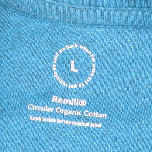Remill Men's Blue Pullover Sweatshirt - Size L