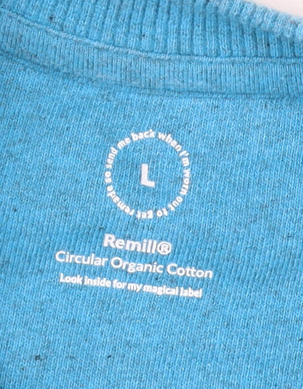 Remill Men's Blue Pullover Sweatshirt - Size L