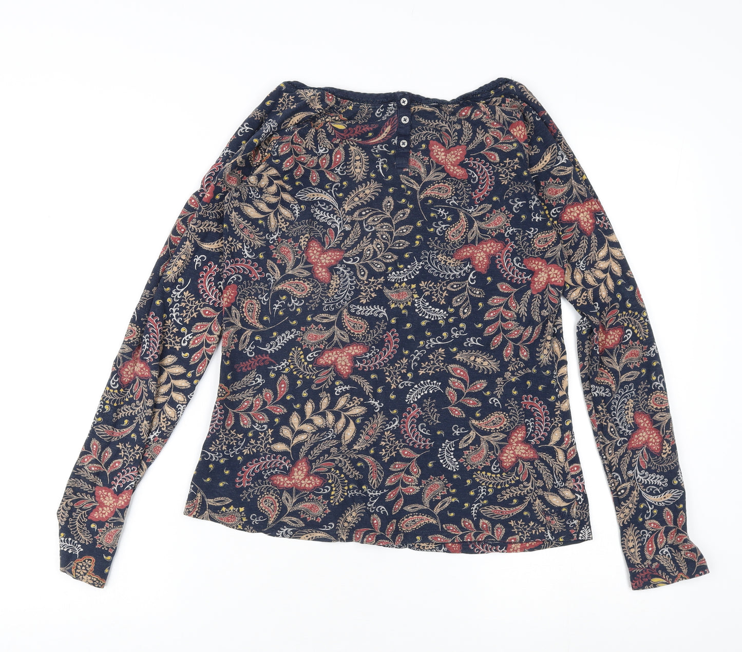 Fat Face Women's Multicoloured Floral Blouse Size 10