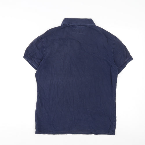 Armani Jeans Men's Blue M Polo Shirt - Short Sleeve