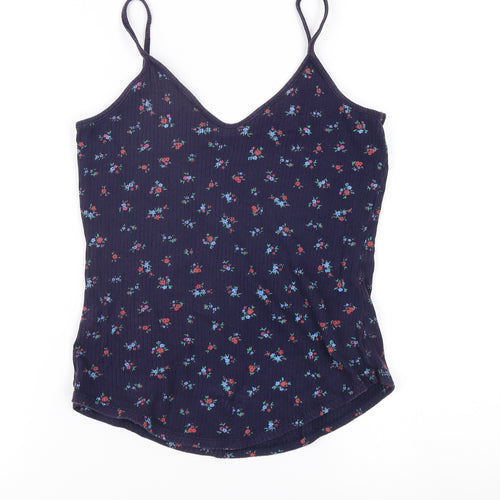 Red Herring Women's Navy Floral Camisole Size 10