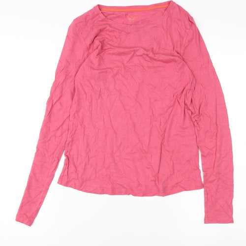 Boden Women's Pink Long Sleeve T-Shirt Size 8