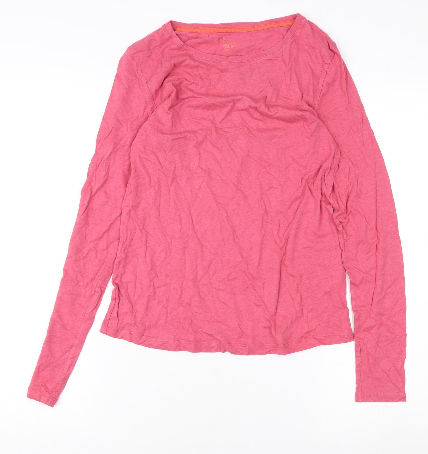 Boden Women's Pink Long Sleeve T-Shirt Size 8