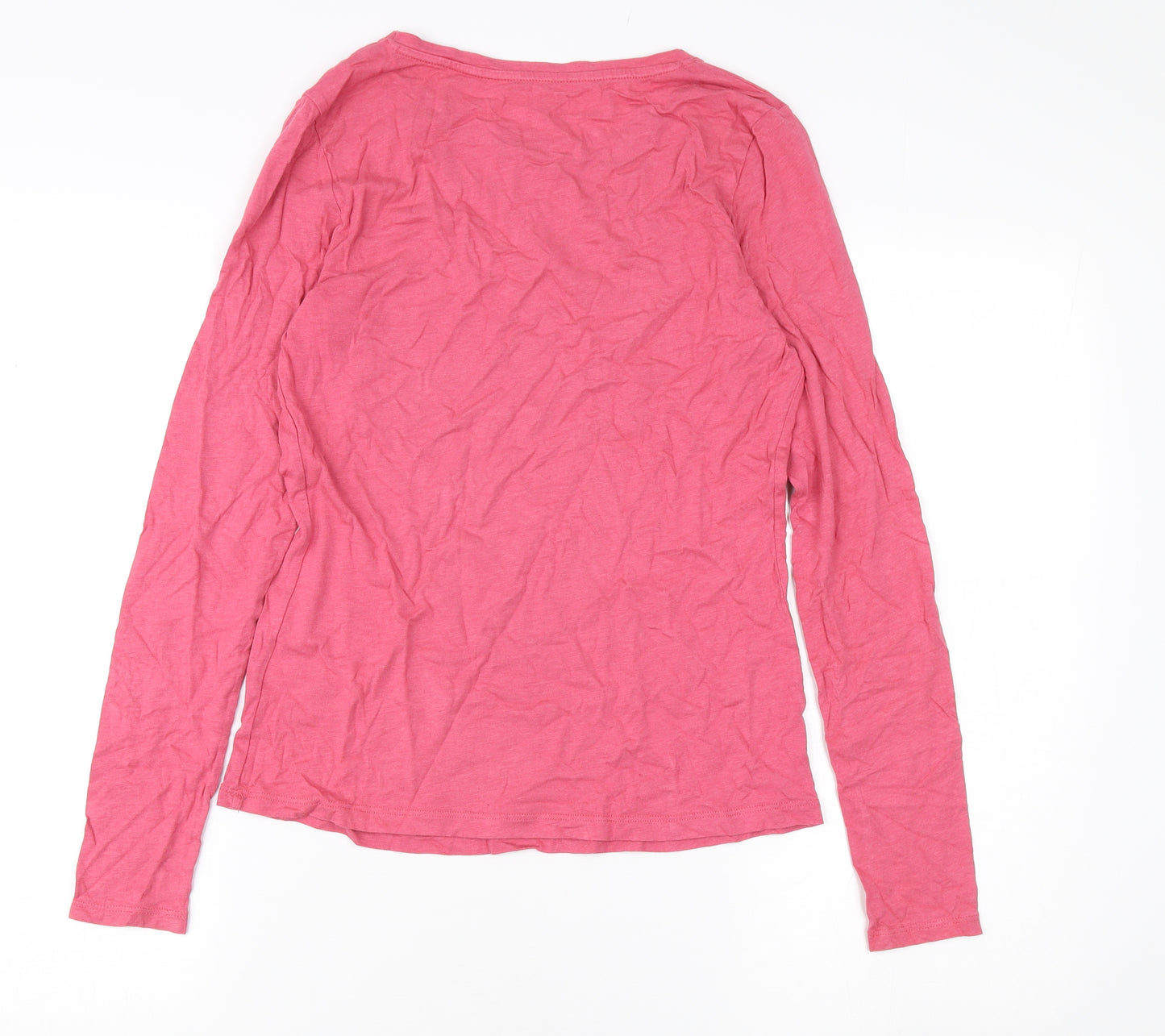 Boden Women's Pink Long Sleeve T-Shirt Size 8