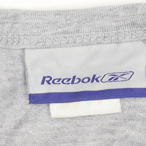 Reebok Women's Grey Size 12 T-Shirt