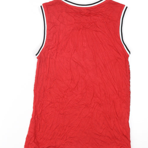 Dorothy Perkins Women Red Lace Sleeveless Top