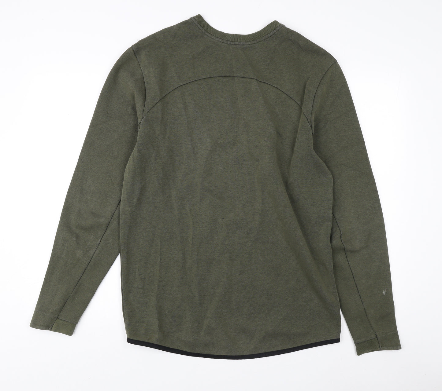 Jack Wills Men's Green Pullover Sweatshirt M