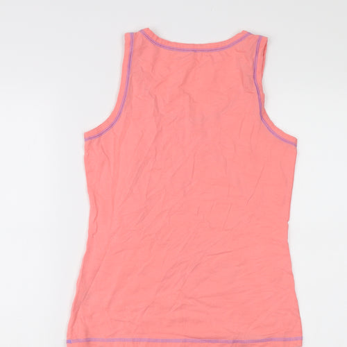 Disney Pink Tank Top for Women Size 8 with Cartoon Print