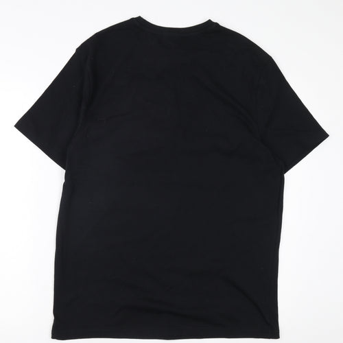 Fast & Furious Men's Black Cotton T-Shirt, Medium, Movie Style