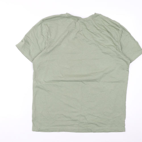 The Simpsons Men's Green L Homer Beer T-Shirt