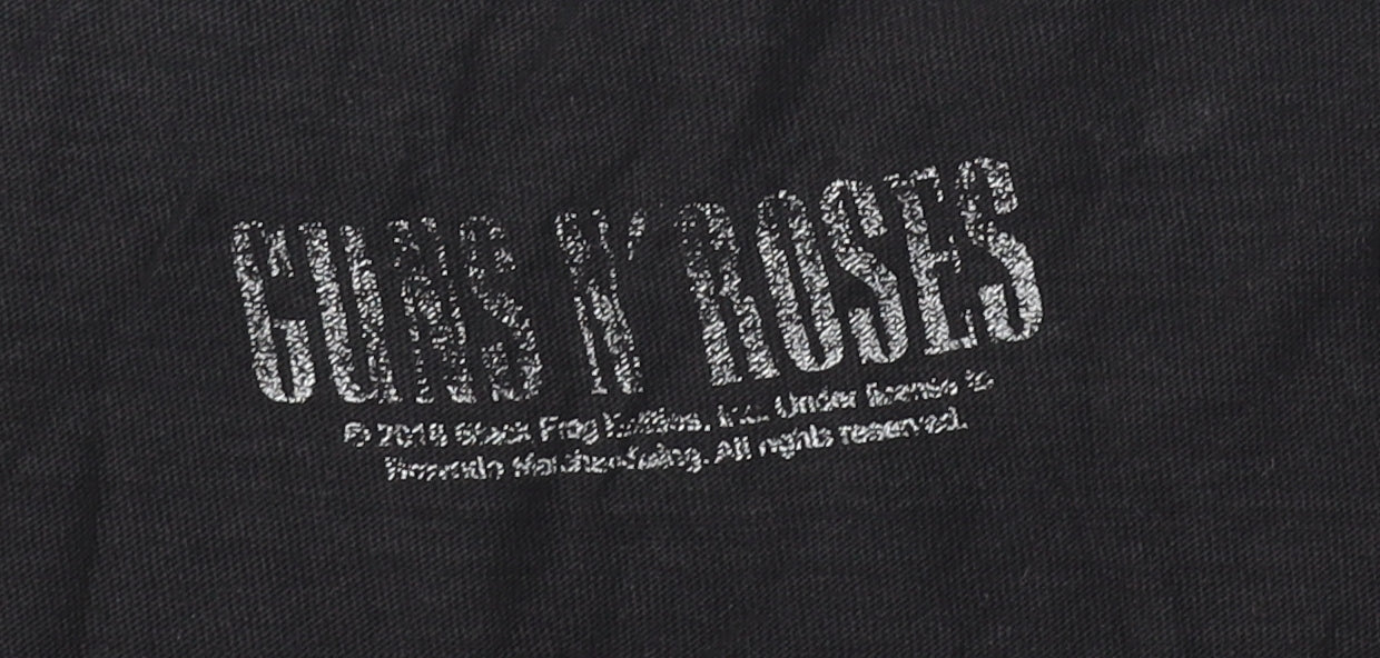 Guns N' Roses Men's Black XL Rock Graphic T-Shirt