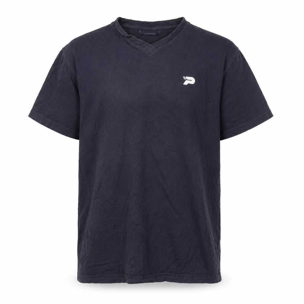 Front view of Patrick Men’s Black V-Neck T-Shirt M