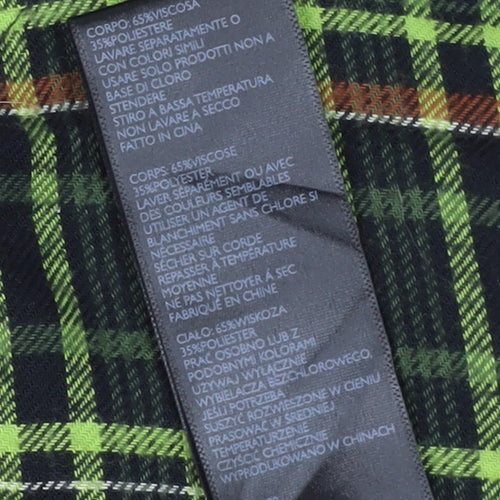 Urban Outfitters Unisex Green Plaid Button-Up Shirt