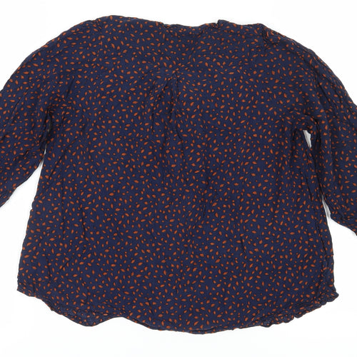 H&M Women Blue Kimono Blouse Size 10