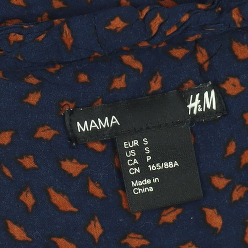 H&M Women Blue Kimono Blouse Size 10