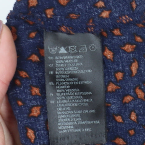 H&M Women Blue Kimono Blouse Size 10