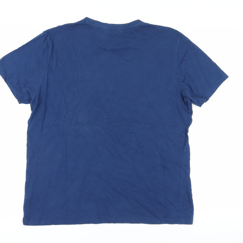 Ben Sherman Men's Blue T-shirt, size Large.