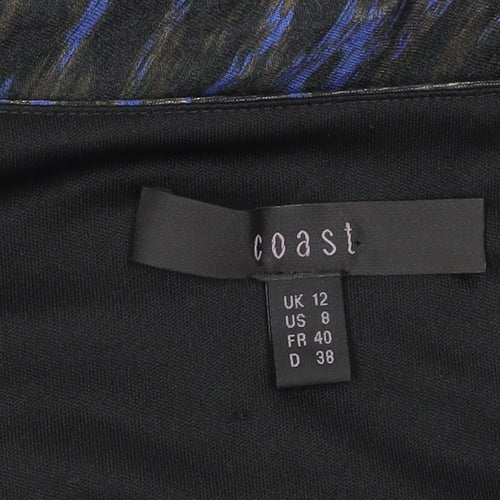Coast Women's Multicoloured Sheath Dress Size 12