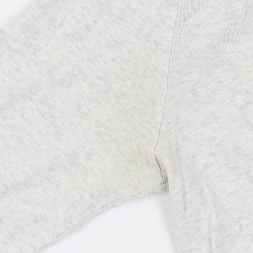 GAP Women’s Grey Long Sleeve Basic T-Shirt, L