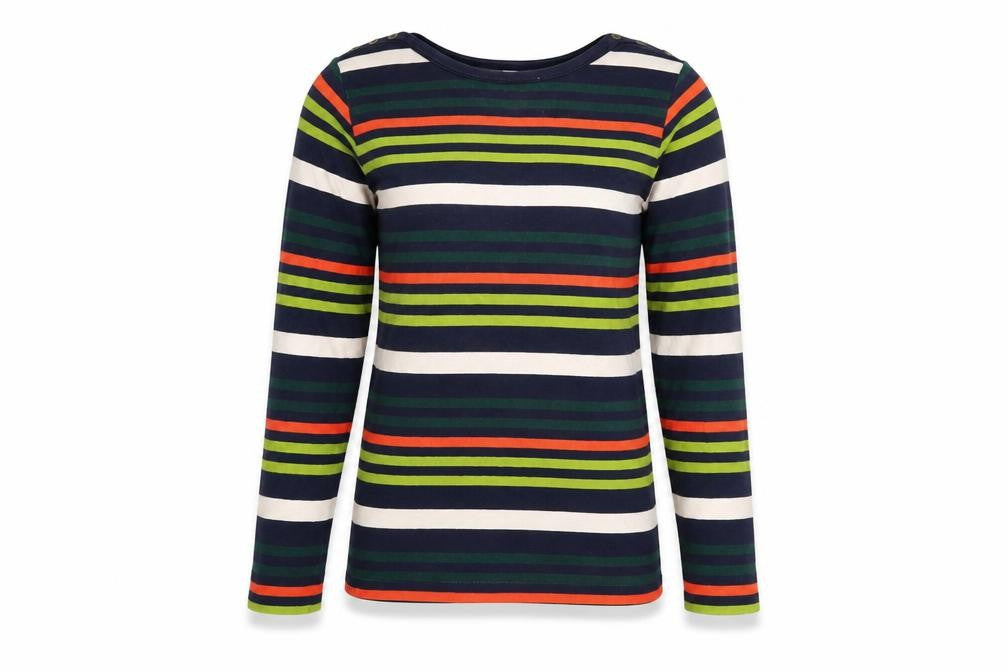 Isle Women's Striped Boat Neck Cotton T-Shirt S