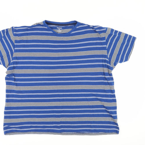 James Pringle Men's Blue XL Striped T-Shirt