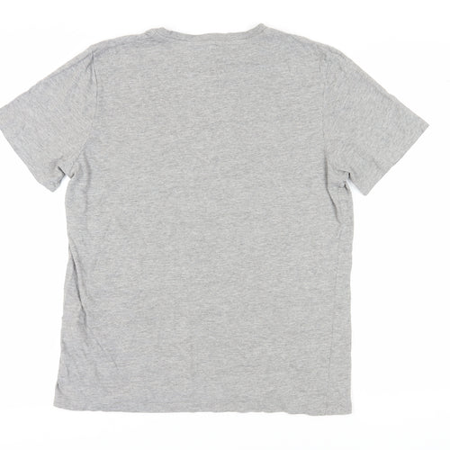 Jack & Jones Men's Grey XL Graphic Print T-Shirt