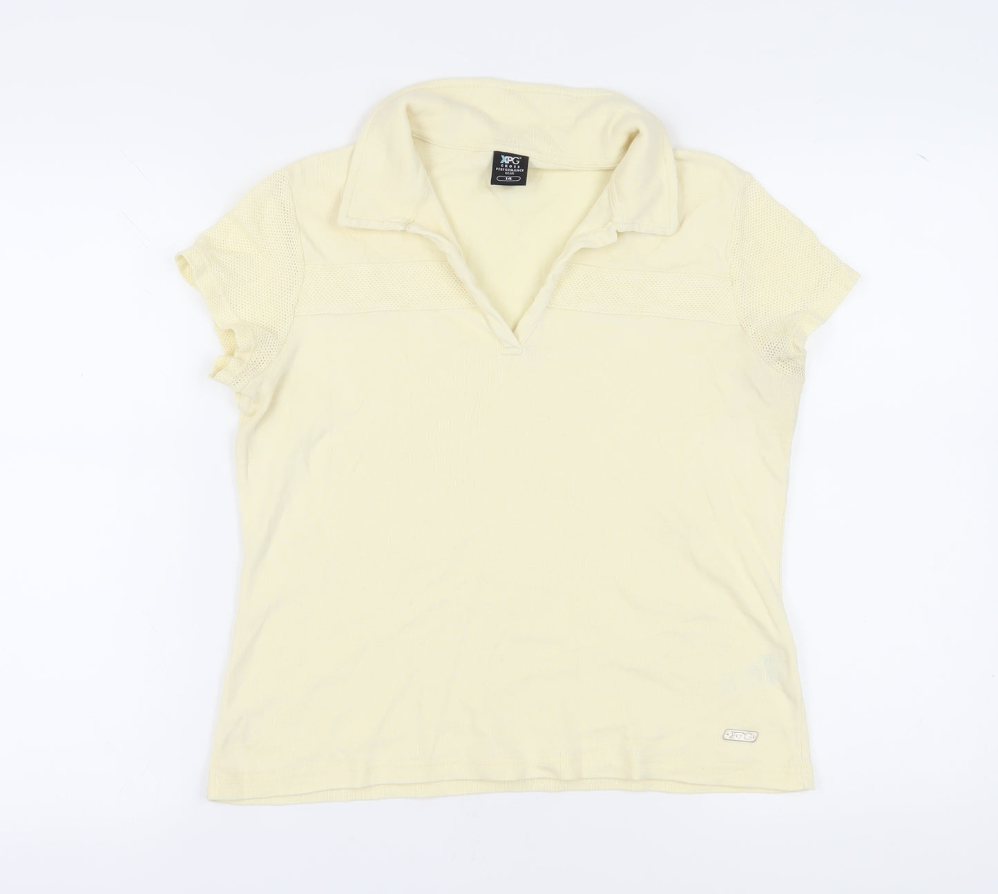XPG Women's Ivory Polo Shirt Size 14
