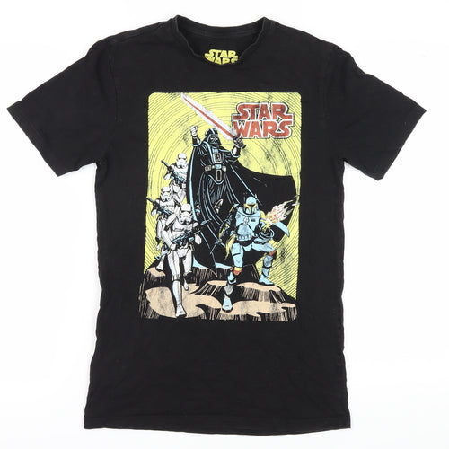 Star Wars Unisex Black Graphic T-Shirt Small