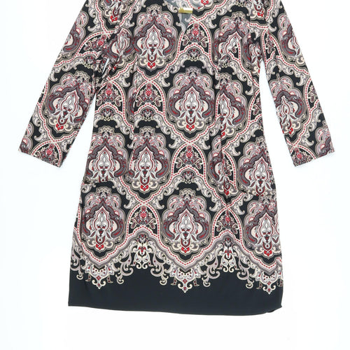 Wallis Women's Multicoloured Paisley Shift Dress