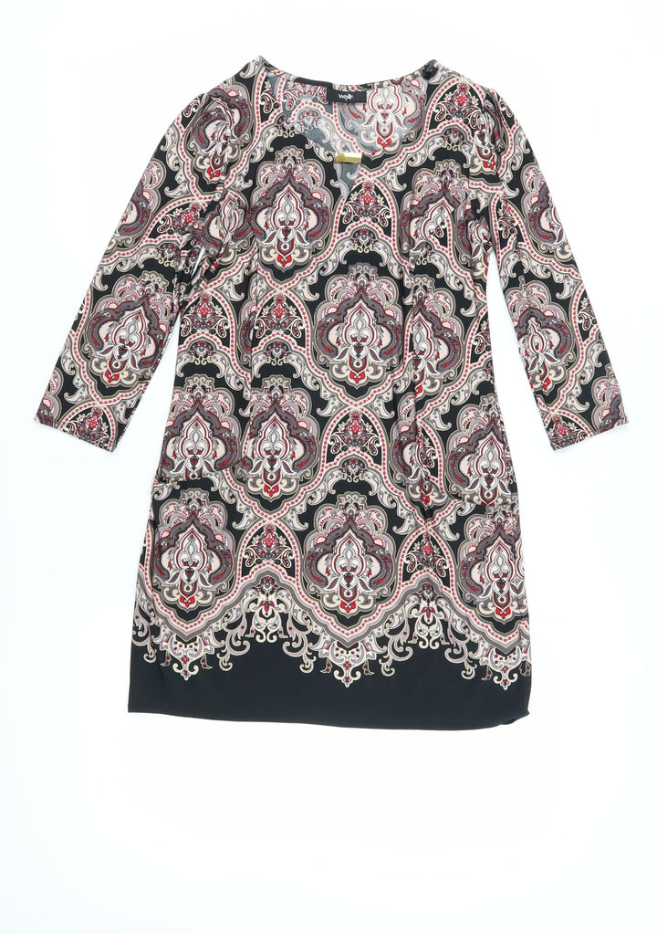 Wallis Women's Multicoloured Paisley Shift Dress