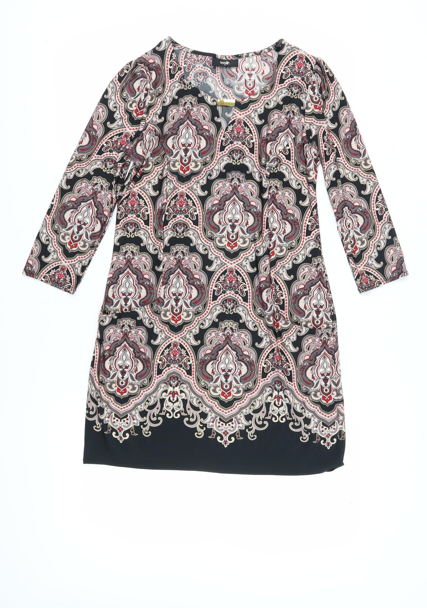 Wallis Women's Multicoloured Paisley Shift Dress